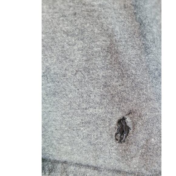 Polo Ralph Lauren Men’s Gray Crewneck Sleep T-Shirt Medium - Picture 4 of 8